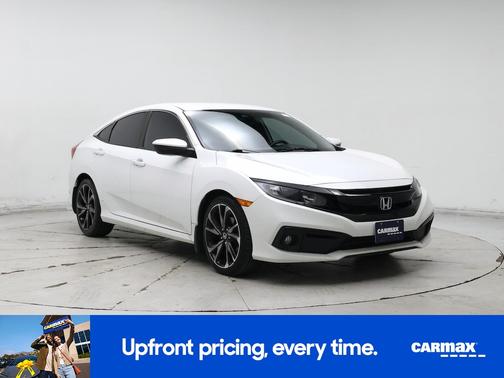 White 2021 Honda Civic Sport
