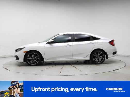 White 2021 Honda Civic Sport