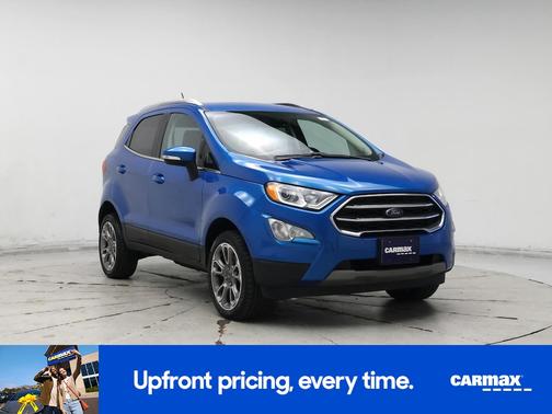 Blue 2019 Ford EcoSport Titanium