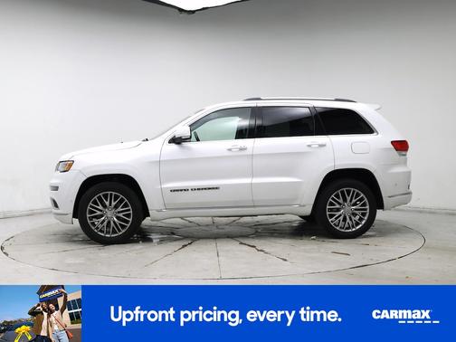 White 2018 Jeep Grand Cherokee Summit