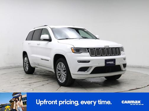 White 2018 Jeep Grand Cherokee Summit