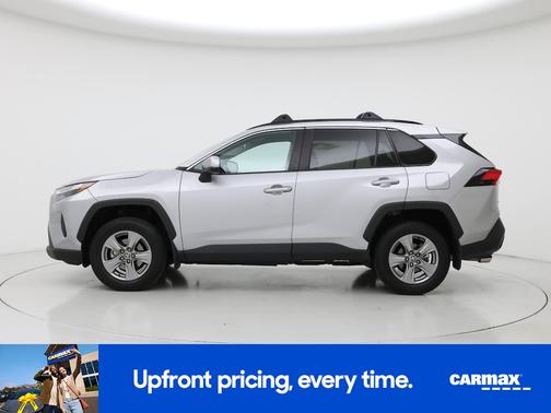 Silver 2024 Toyota RAV4 Hybrid XLE