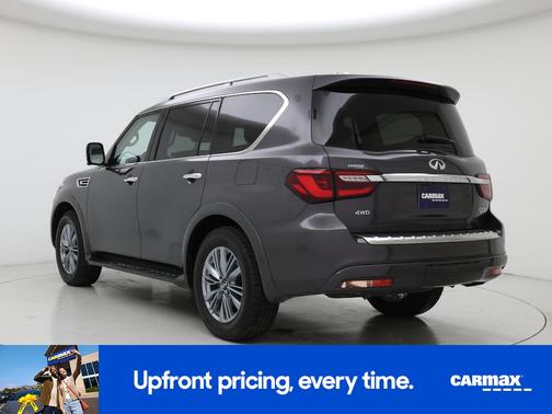 Gray 2024 INFINITI QX80 Luxe