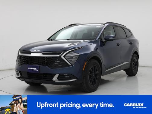 Blue 2023 Kia Sportage Hybrid SX Prestige