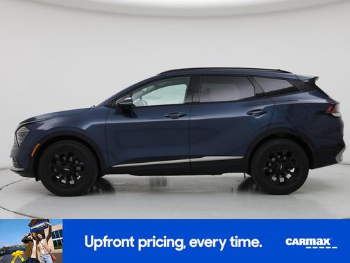 Blue 2023 Kia Sportage Hybrid SX Prestige