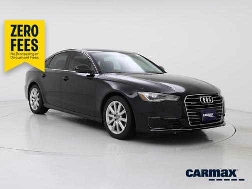 Black 2016 Audi A6 Premium