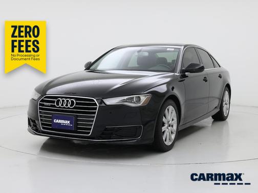 Black 2016 Audi A6 Premium