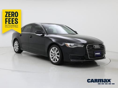 Black 2016 Audi A6 Premium