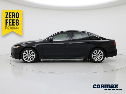 Black 2016 Audi A6 Premium