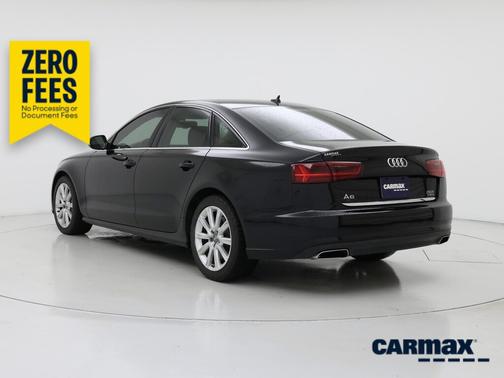 Black 2016 Audi A6 Premium