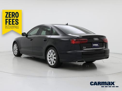 Black 2016 Audi A6 Premium