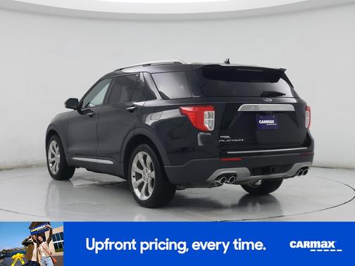 Black 2020 Ford Explorer Platinum