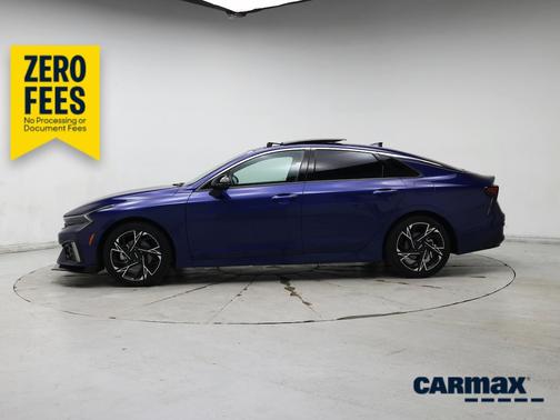 Blue 2025 Kia K5 GT-Line