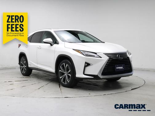 White 2019 Lexus RX 450h