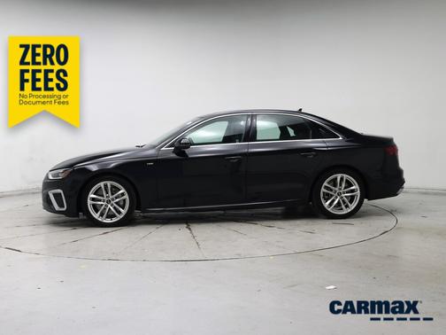 Black 2022 Audi A4 S-Line Premium Plus