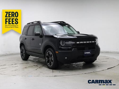 Black 2025 Ford Bronco Sport Outer Banks