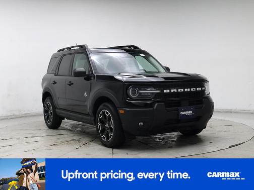 Black 2025 Ford Bronco Sport Outer Banks