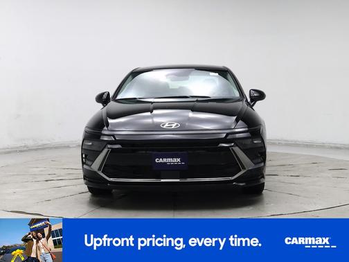 Black 2025 Hyundai SONATA SEL