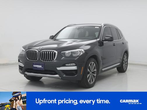 Black 2019 BMW X3 XDrive30i