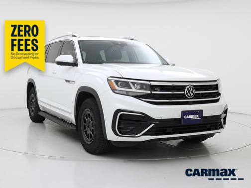 White 2022 Volkswagen Atlas SEL Premium R-Line