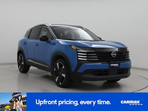 Blue 2025 Nissan Kicks SR