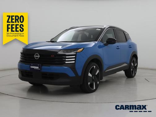 Blue 2025 Nissan Kicks SR