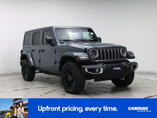 Gray 2025 Jeep Wrangler 4xe Sahara