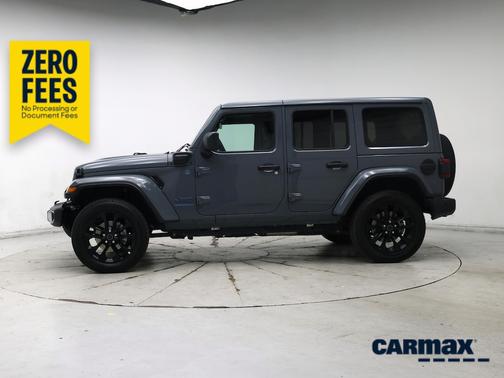 Gray 2025 Jeep Wrangler 4xe Sahara