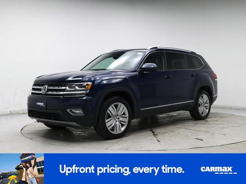 Blue 2018 Volkswagen Atlas SEL Premium