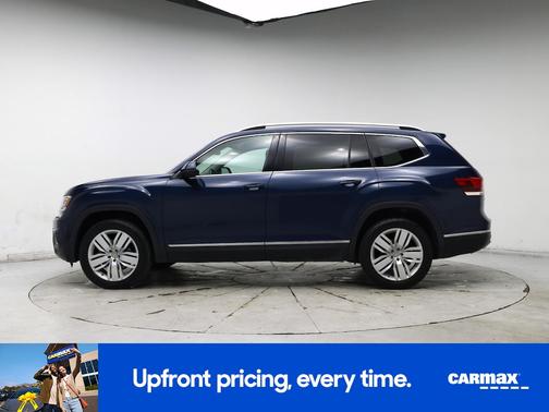 Blue 2018 Volkswagen Atlas SEL Premium