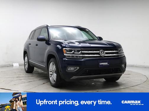 Blue 2018 Volkswagen Atlas SEL Premium