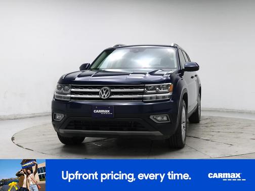 Blue 2018 Volkswagen Atlas SEL Premium