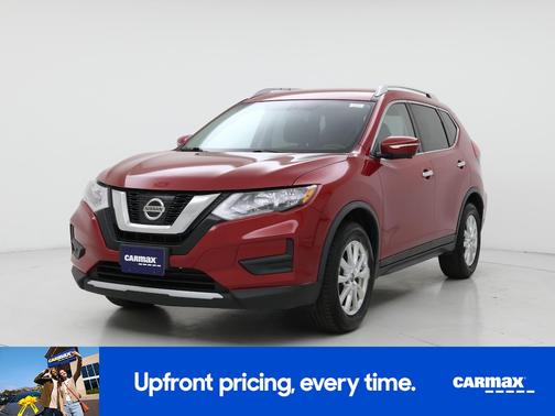 Red 2017 Nissan Rogue SV