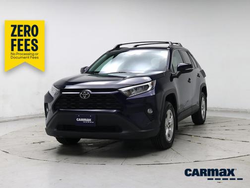 Blue 2021 Toyota RAV4 XLE