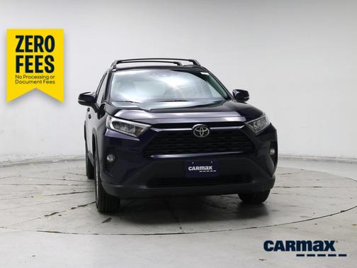 Blue 2021 Toyota RAV4 XLE