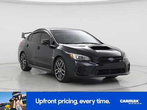 Black 2020 Subaru WRX STI