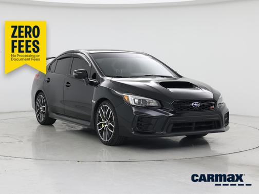 Black 2020 Subaru WRX STI