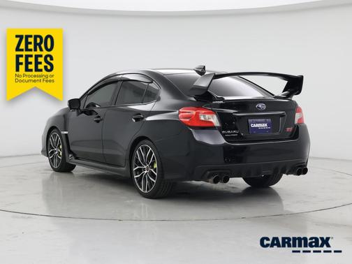 Black 2020 Subaru WRX STI