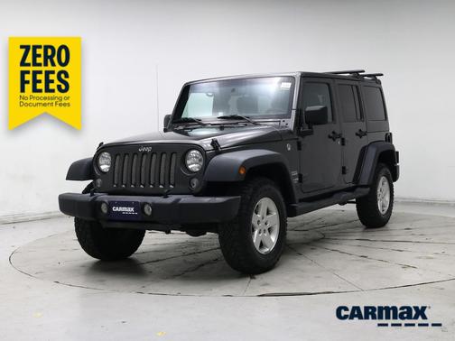 Gray 2016 Jeep Wrangler Unlimited Sport