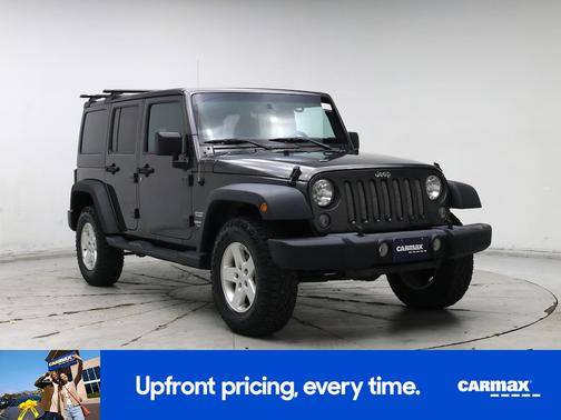 Gray 2016 Jeep Wrangler Unlimited Sport
