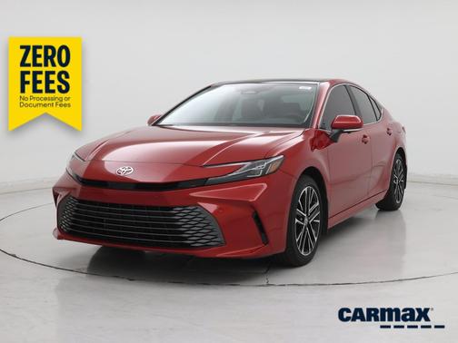Red 2025 Toyota Camry XLE