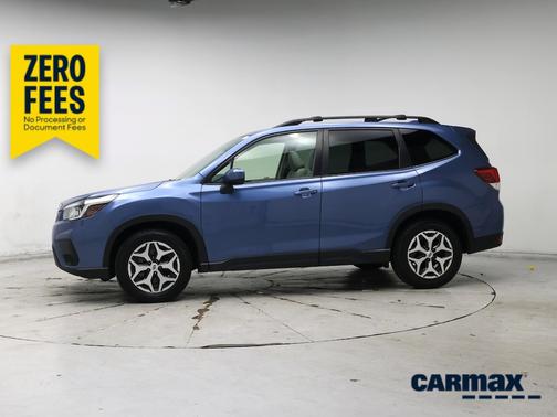 Blue 2020 Subaru Forester Premium
