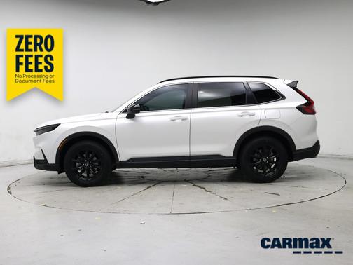 White 2025 Honda CR-V Hybrid Sport-L