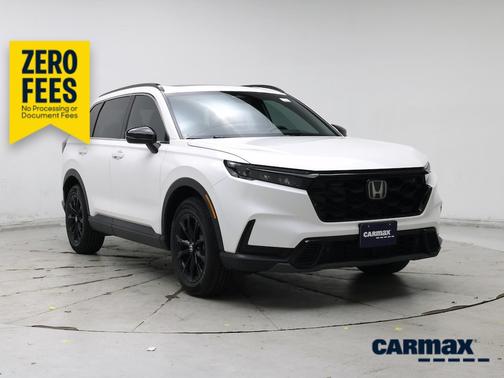 White 2025 Honda CR-V Hybrid Sport-L