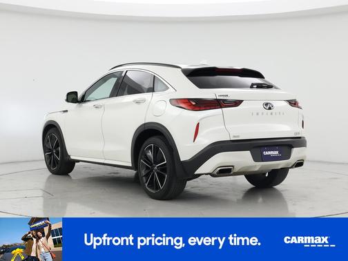 White 2022 INFINITI QX55 Essential