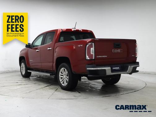 Red 2015 GMC Canyon SLT