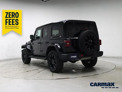 Black 2025 Jeep Wrangler 4xe Sahara
