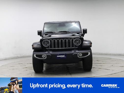 Black 2025 Jeep Wrangler 4xe Sahara