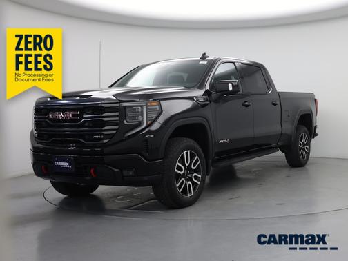 Black 2022 GMC Sierra 1500 AT4
