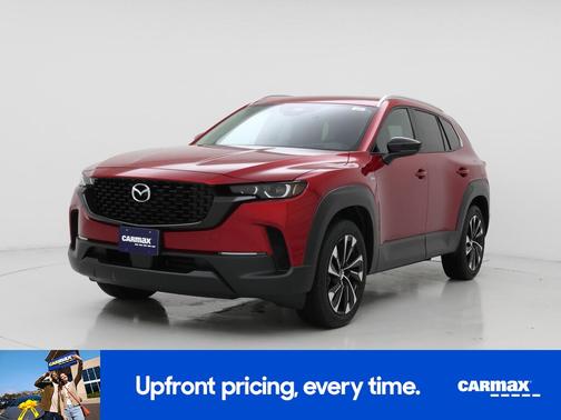 Red 2025 Mazda CX-50 Hybrid Premium Plus